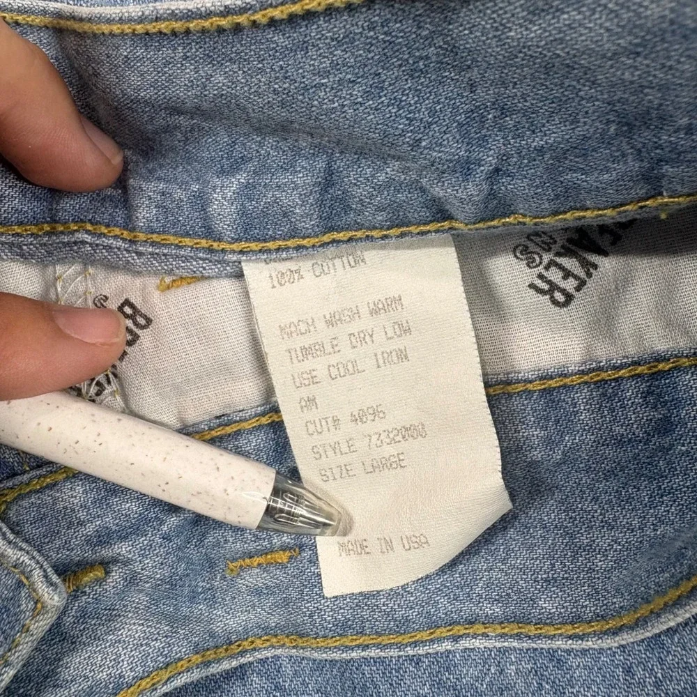 Vintage Breaker jeans shorts size large women's made in the USA 100% cotton